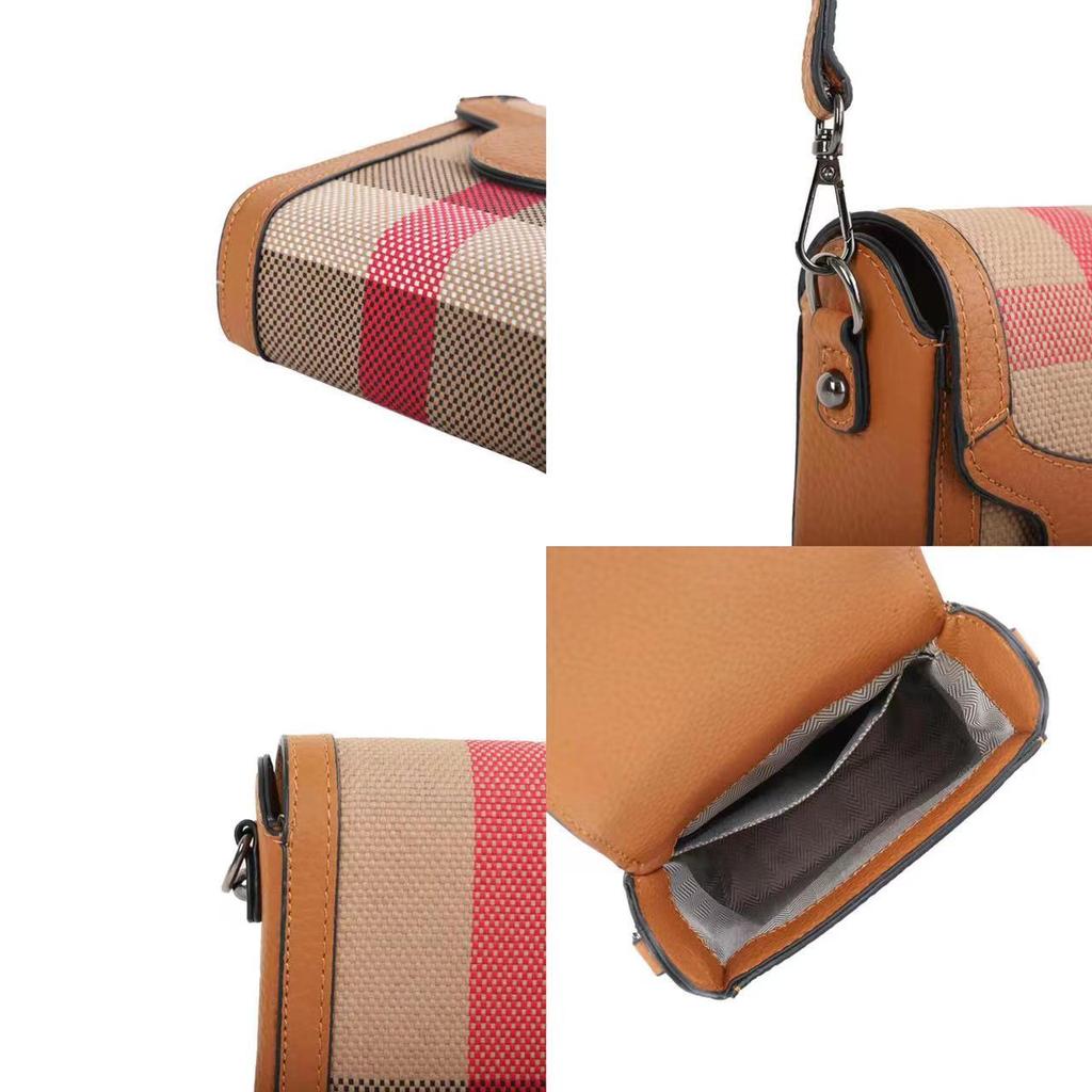 New Casual Shoulder Bags Simple Multifunctional Leather Fashionable Mobile Phone Bag High Quality Women's Diagonal Bag