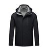 Men’s and Women’s 3-in-1 Detachable Waterproof Windbreaker – Trendy Autumn/Winter Thick Jacket