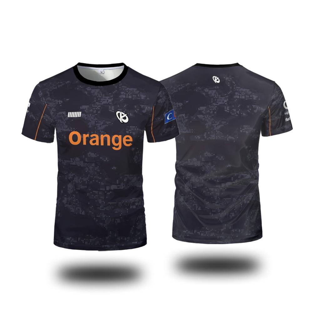 Karmine Corp Esports Uniform Season Jerseys Summer Men's Breathable Sports T-shirt KCorp Fans Customized Tops Boys Tees Valorant