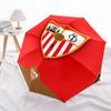 Printed Seville logo Folding Umbrella,Outdoor,Leisure,And Travel Umbrella,Durable Umbrella Fabric,Birthday And Holiday Gift