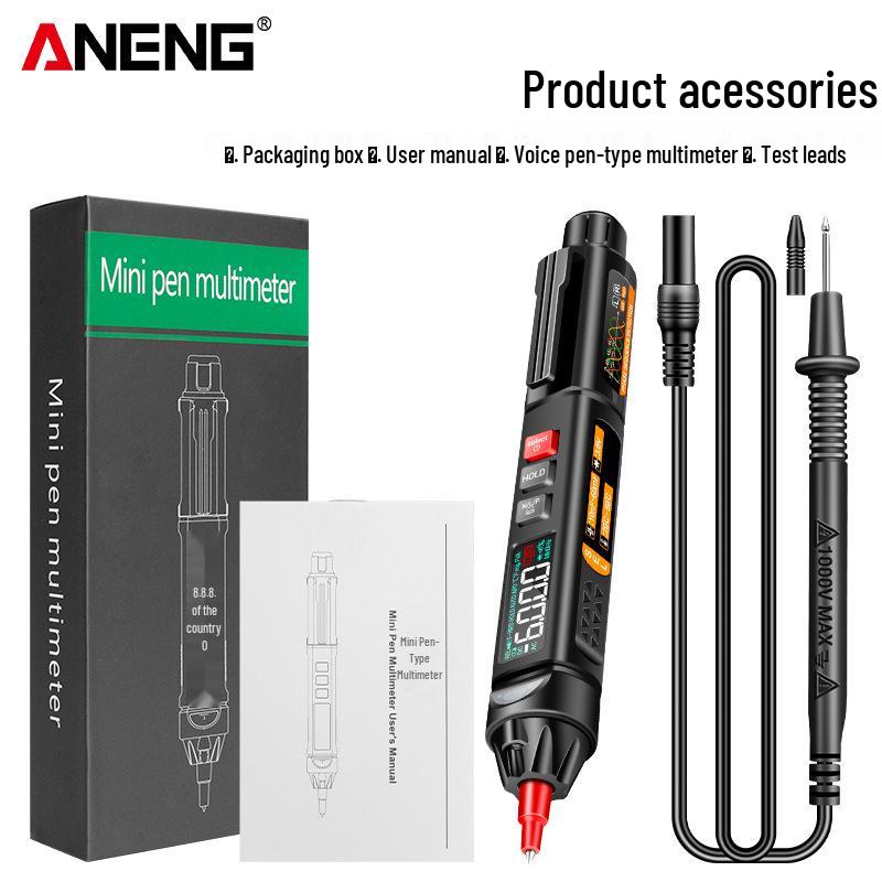 ANENG A3009 Pen Multimeter with Smart Voice Guidance and High-Precision Digital Display.