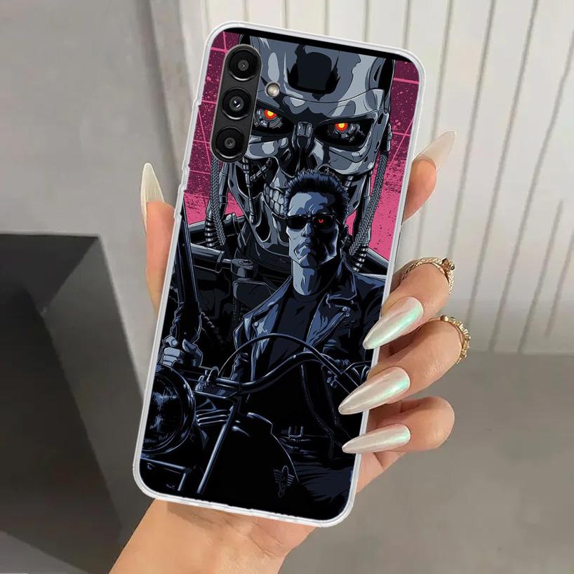 Arnold Schwarzenegger Terminator Phone Case for Samsung Galaxy A16 A26 A36 A56 A15 A25 A35 A55 A14 A24 A34 A54 A13 A23 A33 A53 A