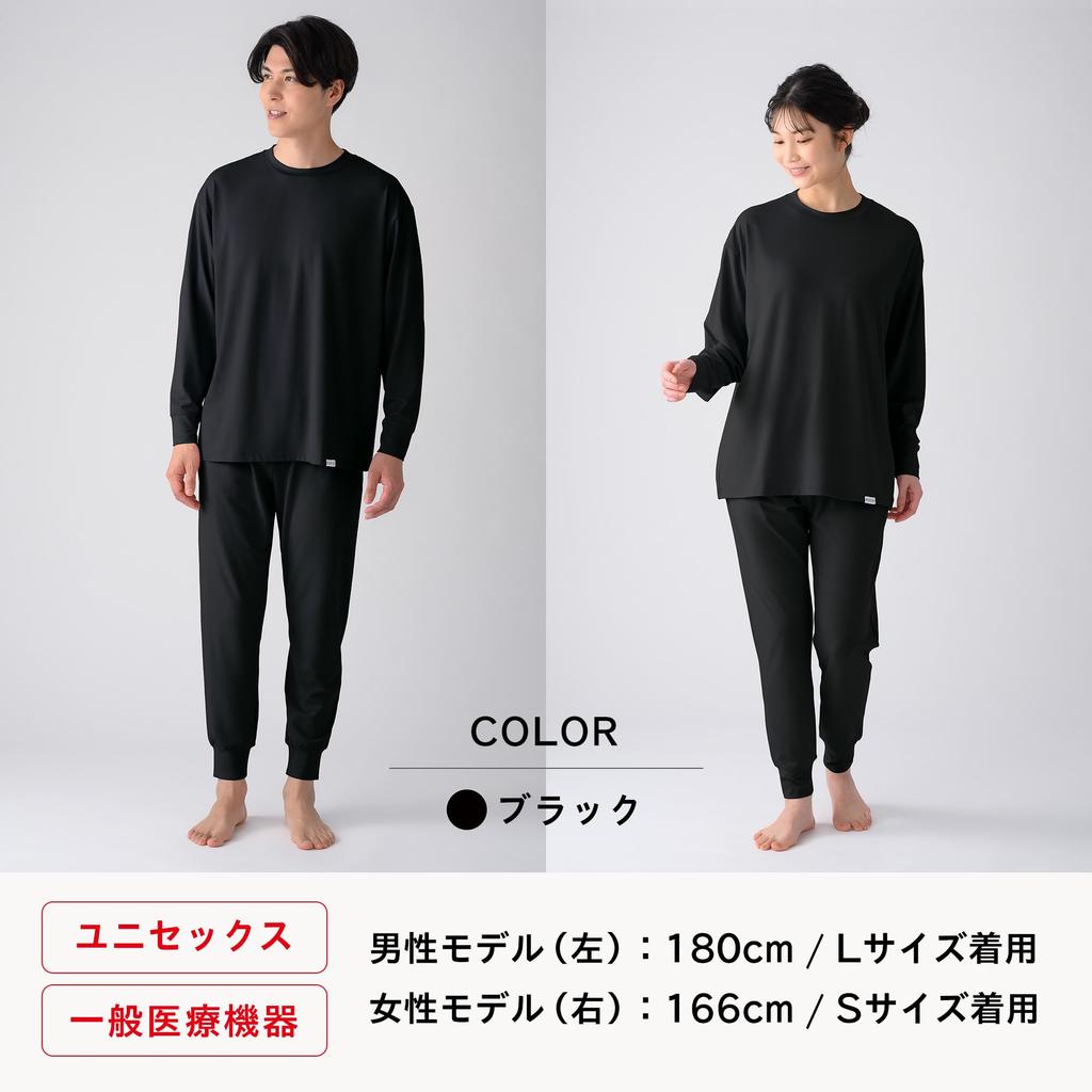 [ReD] Yo Oizumi TV Commercial Now Airing [Official] Recovery Wear Good Sleep Pajamas/Sleep Pullover Long Sleeve Unisex Fatigue Recovery General Medica