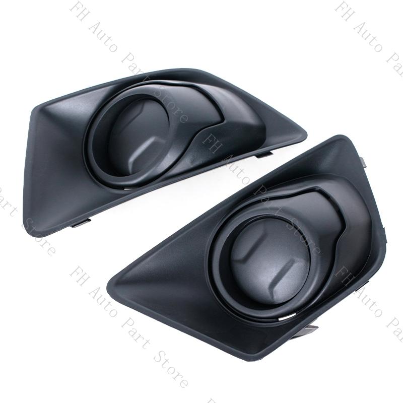 Front Bumper Fog Light Lamp Bezel Shell Cap Lid For Ford EcoSport 2013 2014 2015 2016 2017 Foglamp Foglight Hood Cover Frame