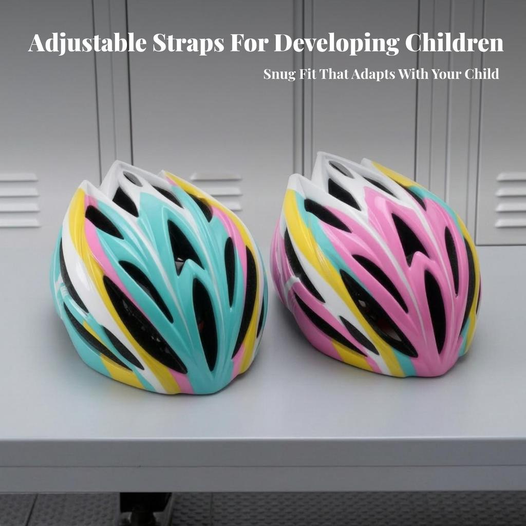 Kids Helmet and Pads Set Breathable Safety Gear with