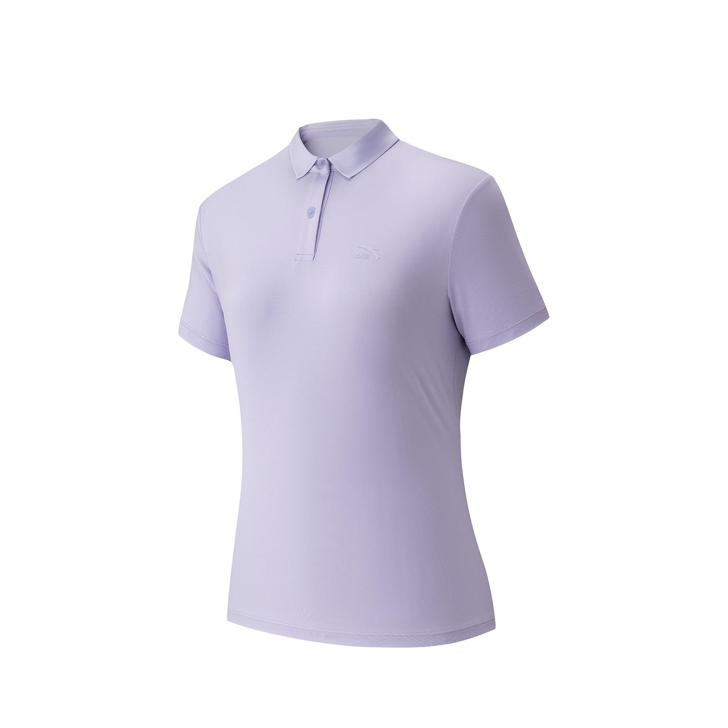

Anta Summer Polo Shirt Women tops Purple 962628103-6 XS