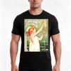Vintage Art Nouveau Absinthe Ad by Henri PrivatLivemont TShirt Summer Casual Cotton Tee Oversized Streetwear Tops