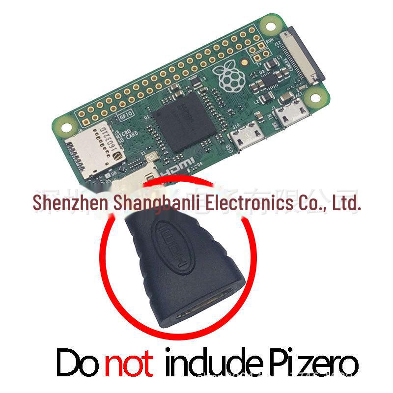 

Raspberry Pi Zero W HDMI Female Connector Adapter