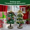 Christmas Tree Finished Product Christmas Stick Handmade DIY Finished Desktop Christmas Tree Decoration