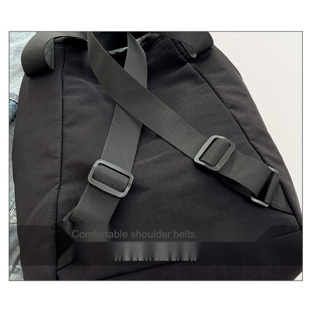 Backpack Women Nylon Drawstring Portable Daily Commute