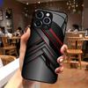 Mode geometrisch patroon gehard glazen telefoonhoes geschikt voor iPhone 17 16 15 14 13 12 11 Pro/Max/Plus anti-val achterkant