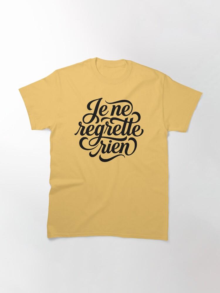 édith Piaf French Expressions Classic T-Shirt