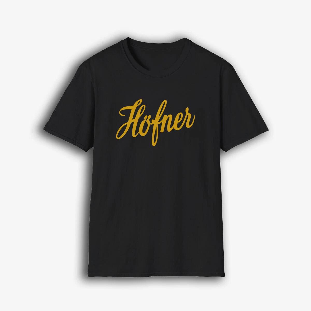 t shirt men Hofner Logo T-Shirt S-5XL XXL