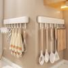 Danle Punch-Free Wall-Mounted Hook Organizer