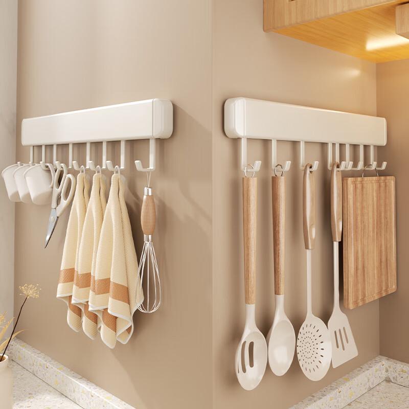 Danle Punch-Free Wall-Mounted Hook Organizer