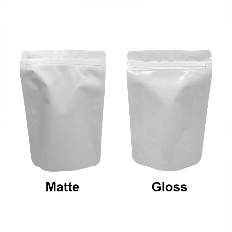 

100 шт. цветных стоячих пакетов из фольги с застежкой-молнией, стоячие пакеты из алюминиевой фольги, пакеты для хранения продуктов с застежкой-молнией, бесплатная доставка 20x30x5 cm&Matte Surface