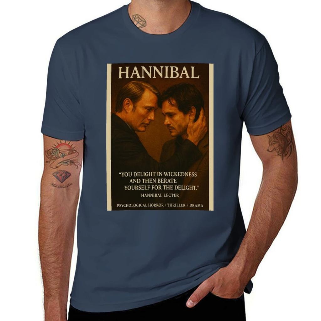 Hannibal You Delight In Wickedness Tshirt Casual Fashion Short Sleeve Cotton Tshirt