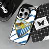 Hot M-Malaga CF Phone Case For iPhone 17,16,15,14,13,12,11 Plus,Pro Max,XS,Colored Silver Phone Case