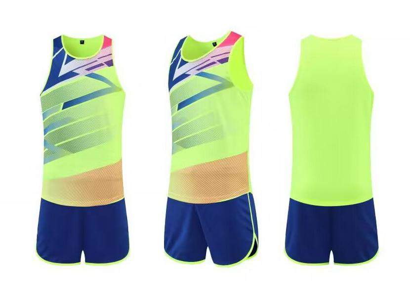 

Скоростные соревновательные костюмы: Унисекс комплект одежды для легкой атлетики с номерами - Новый стиль для студентов Women s L флуоресцентный зеленый