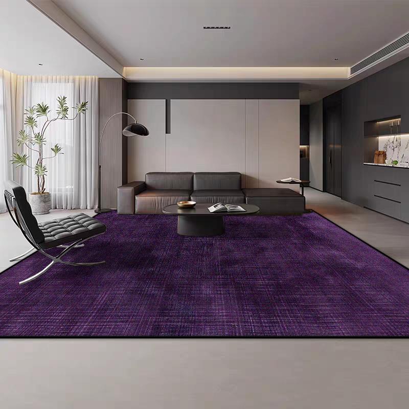 

Nordic Solid Color Living Room Carpet Abstract Decoration Bedroom Bedside Large Rugs Modern Style Soft Plush Floor Mat Non-slip 1.9x2.9ft(60x90cm)