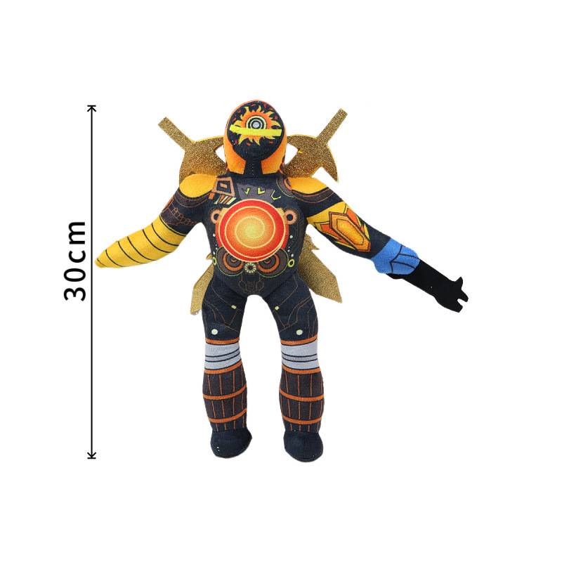 

Плюшевая игрушка Скибиди Туалет Мягкая игрушка Мультяшная Смешная Детская Праздничная Кукла Подарок оранжевый