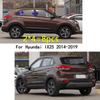 Car TPU/Glossy Mirror Pillar Post Cover Door Trim Window Molding Sticker 8pcs For Hyundai IX25 2014 2015 2016 2017 2018