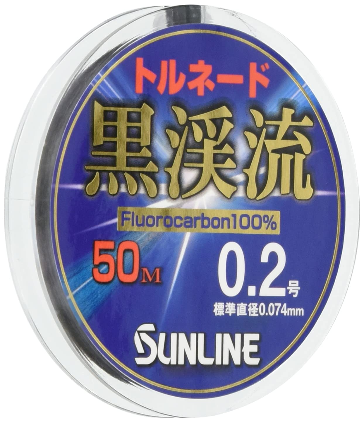 

SUNLINE Fluorocarbon Line Tornado Kurokeiryu 2 50m Black 0.2 чорний