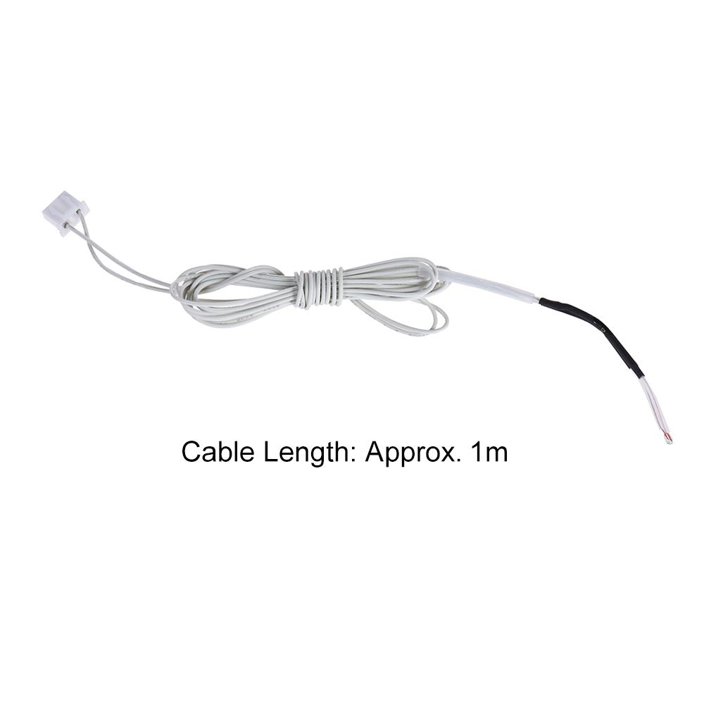 NTC 3950 100K Ohm Thermistor Sensor with 1m Cable for RepRap I3 Anet 3D Printer Kit Replacement Parts