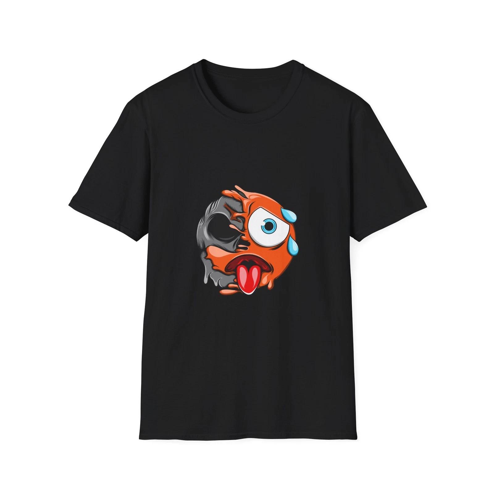 

Playful Graphic Tee with Whimsical Design, Unisex Casual Top, Fun Gift for [...] M