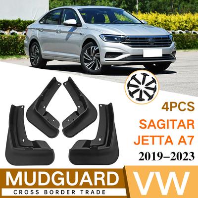 For VW Jetta 2008-2023 Sagitar Vento Bora Mk7 A7  A6 Mud Flap Splash Guard Mudguards MudFlaps Front Rear Fender Car