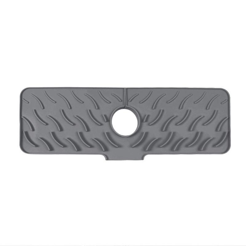 Water-draining Pad, Wavy Suction Cup, Silicone Faucet, Kitchen Sink, Storage Pad, Washbasin Leak-proof