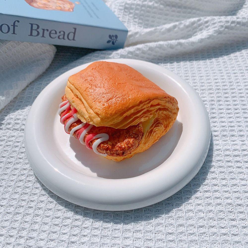 Cake Bread Slow Rebound Toy Bread Puff Slow Rebound Toy Squeeze Dessert Toy  Children Toys