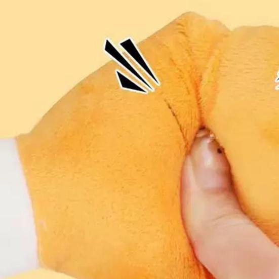 Dog Toy Chicken Legs Shape with Sound Design Squeaky Toy Soft