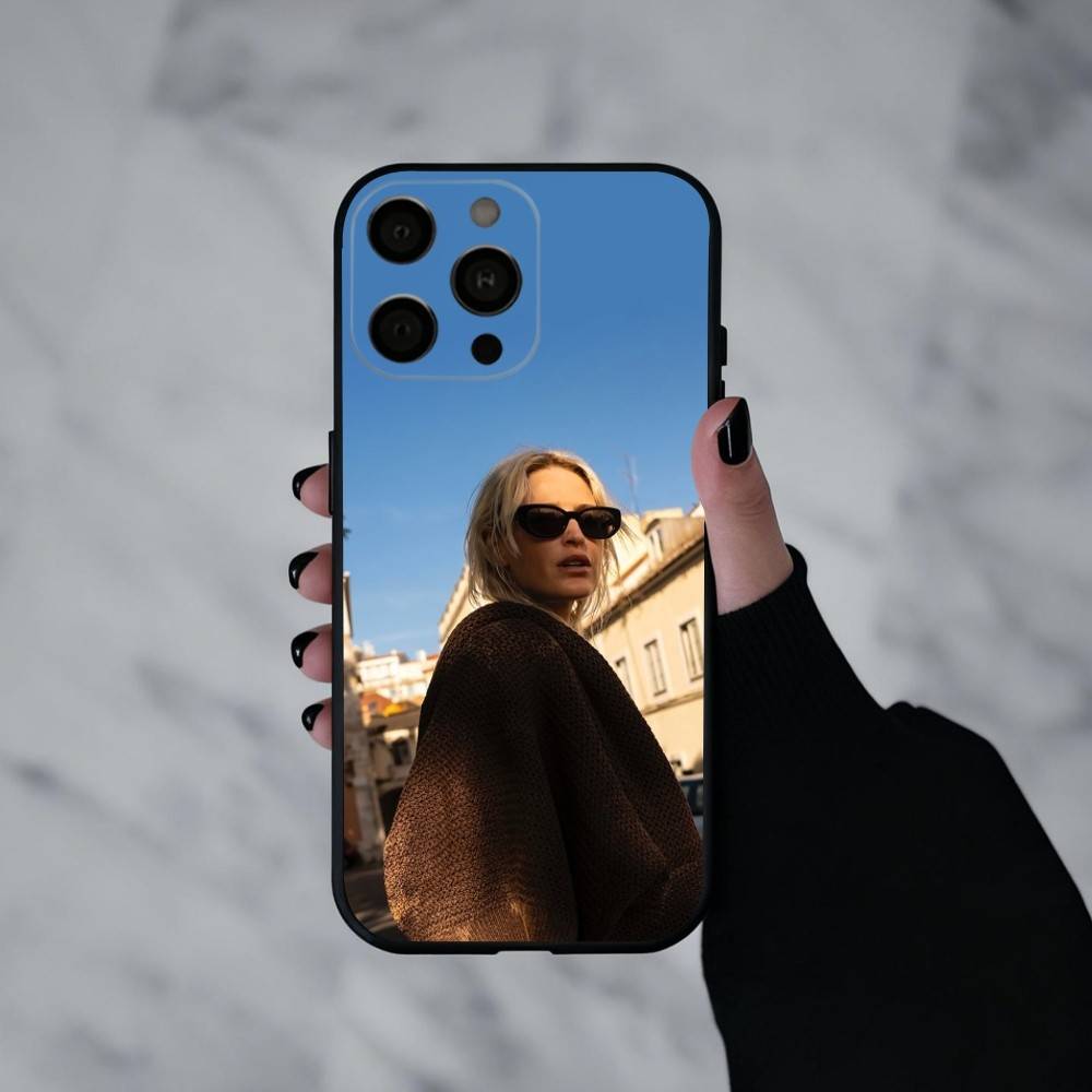 

E-Emily Marcia A-Armstrong Phone Case For iPhone 17pro,16,15,14,13,12,11 Plus,Pro Max,XS,Soft Silicone Black Cover iPhone12PROMAX