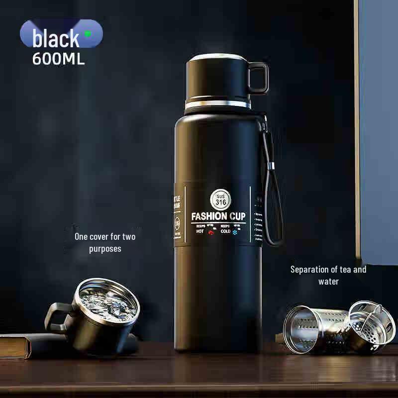Tianxi 600ml 316 Stainless Steel Tea Infuser Thermos Bottle