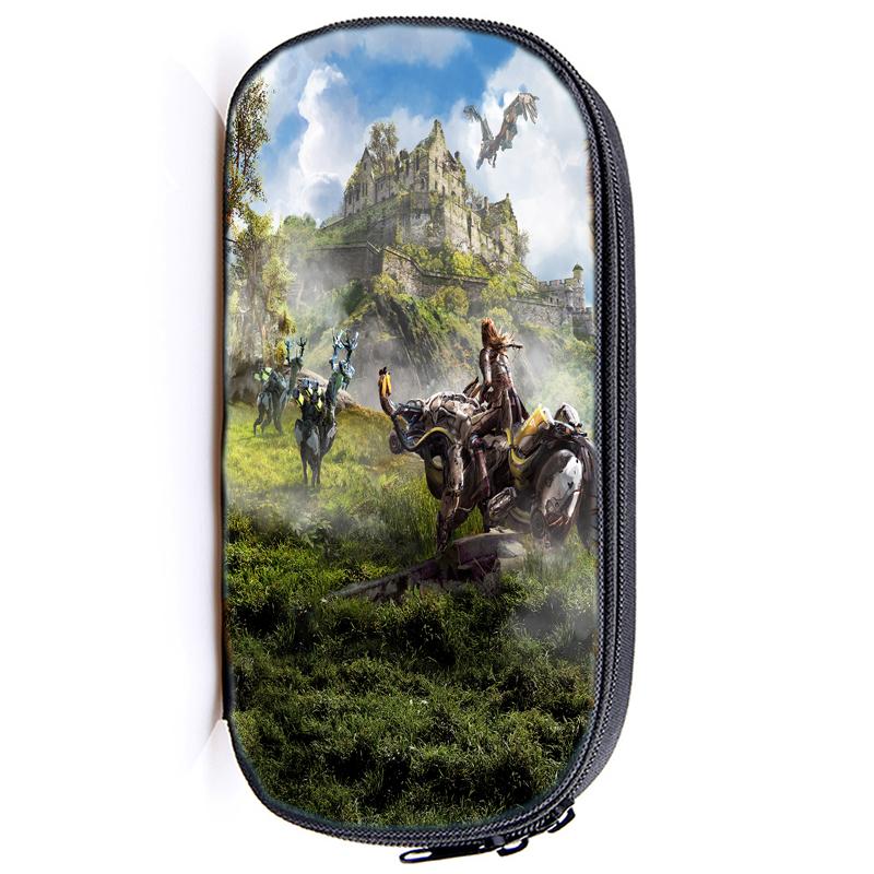Horizon Forbidden West Pencil Case Estuches School Pencil Box Pencilcase Pencil Bag School Supplies Stationery Make Up Bag