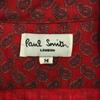 Paul Smith LONDON Wool Blend Old Paisley Pattern Long sleeve shirt M Men's Used