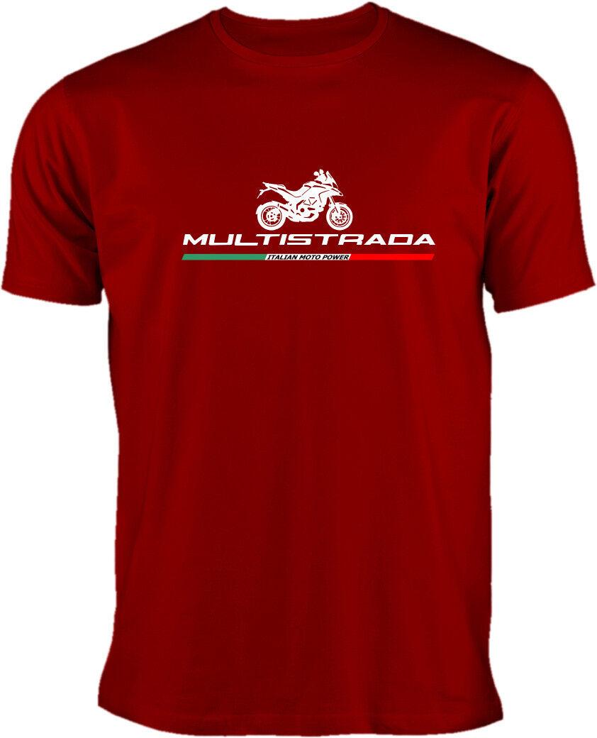 

Мужская футболка с принтом Italian Multistrada Motorcycle Motorbike Fans, 100% хлопок, с круглым вырезом, короткий рукав, летняя, повседневная, стритвир S