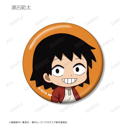My Hero Academia" Trading Chibi Character Red Casual Clothes Ver. Metallic Can Badge Box of 15