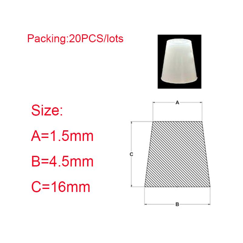 

Прозрачные конические силиконовые резиновые заглушки для отверстий, конические заглушки, заглушки для торцевых заглушек, уплотнительные прокладки