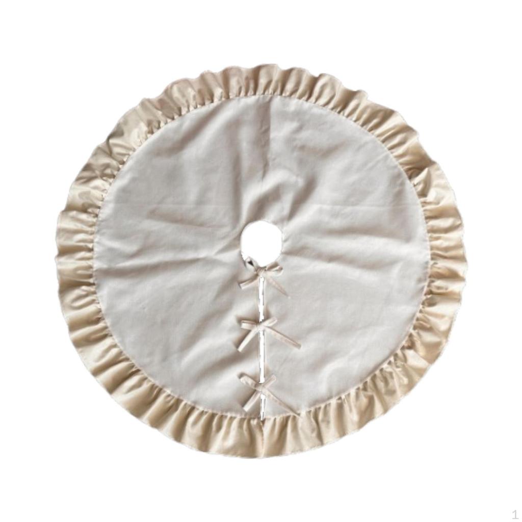 Christmas Tree Skirt Decorations Rug Xmas for Party Supplies