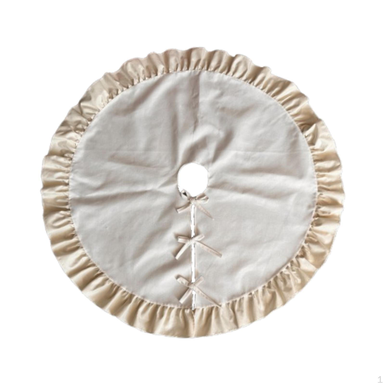 

Рождественская елка юбка украшения ковер Рождество для вечеринок Solid Color 92cm