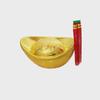 Gold Ingots Simulation & Props: New Year Candy Box, Spring Festival Décor, Wealth-Attracting Wedding Ornaments