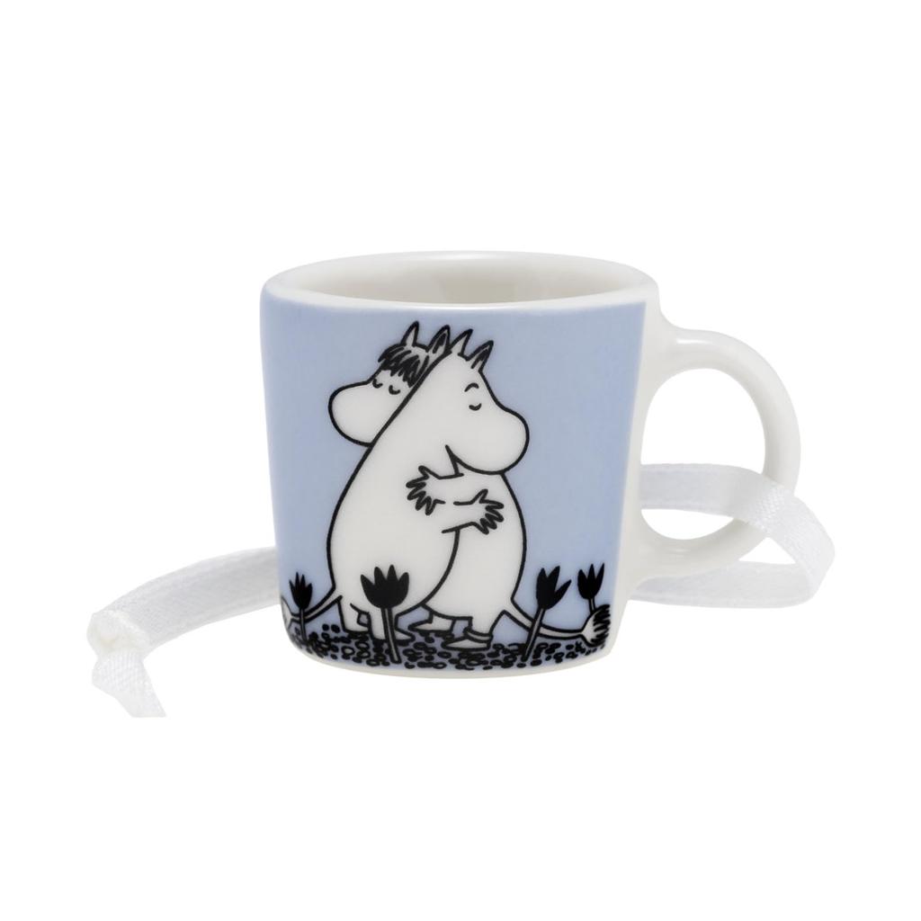 Moomin by Arabia Classic Mini 3cm Love Blue [Officially Imported] Mug, Tall,