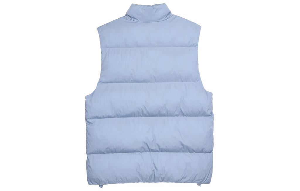 Jordan Vests Men's Blue Gray Stand Collar Moderate Other FB7308-436