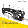 Rechargeable Laser Tape Measure Sturdy Construction Laser Rangefinder  For Builder