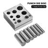 7 Holes Hole Puncher Manual Type Jewelry Tool Metalwork Tool Punch Die  Coin Making