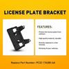 For + Ford F250 F350 Front License Plate Frame Mounting Tag Bracket Holder