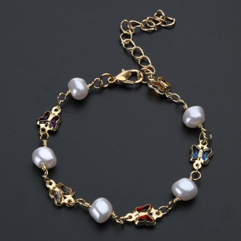 Women Bracelets Candy Color Bracelets Alloy Material Friendship Bracelets Beads Bangles Jewelry Gift for Women Girls