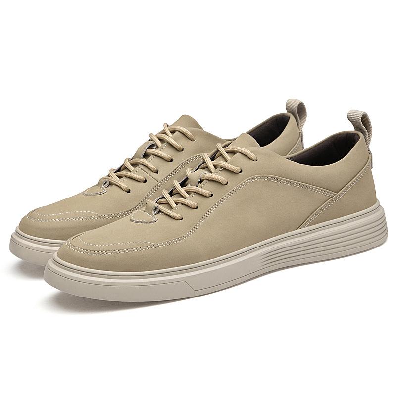 European Station Men's Shoes Breathable Retro British Casual Leather Shoes Men's Trend Sports Shoes Board Shoes